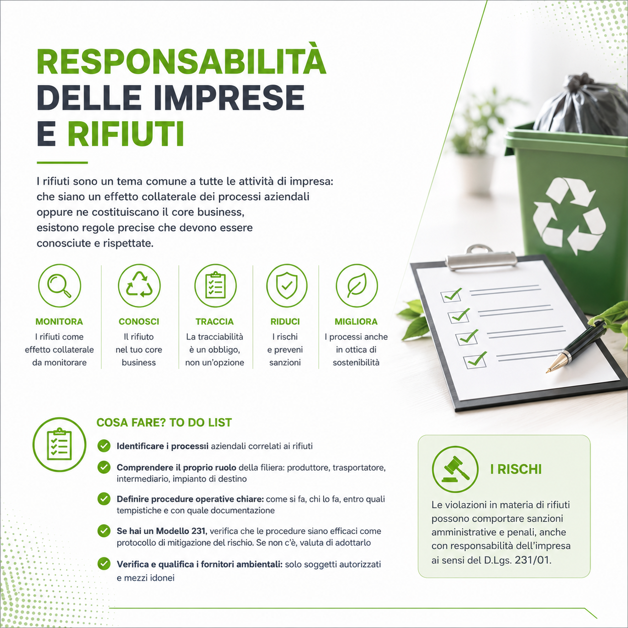 RESPONSABILITÀ DELLE IMPRESE E RIFIUTI